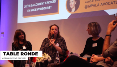 Vidmizer au Grand Prix Social Media 2018, table ronde comment créer une Content Factory